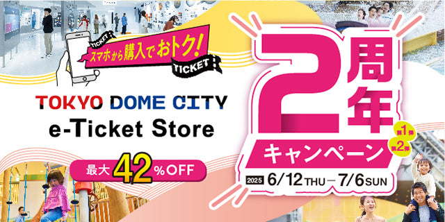 【2周年記念】東京ドームグループ利用券（11,000円分）